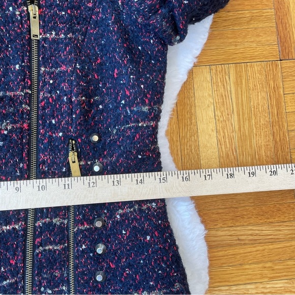 ZARA tweed chopped jacket size Medium - Picture 11 of 11